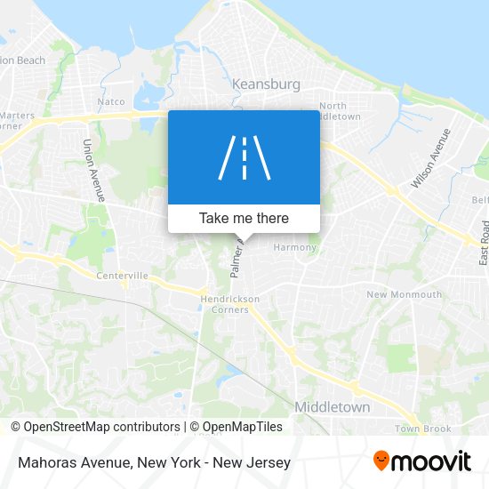 Mapa de Mahoras Avenue