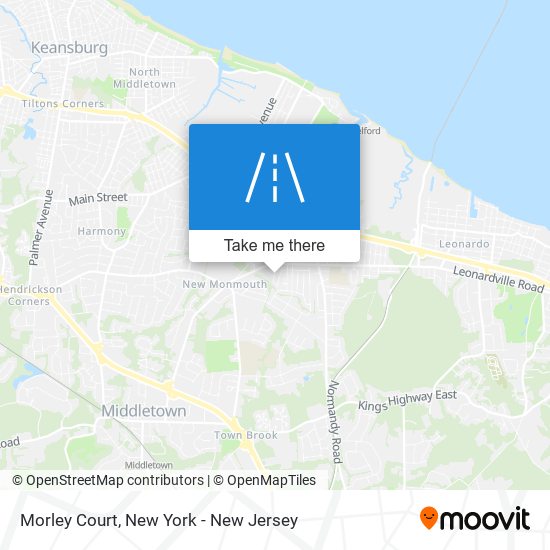 Morley Court map