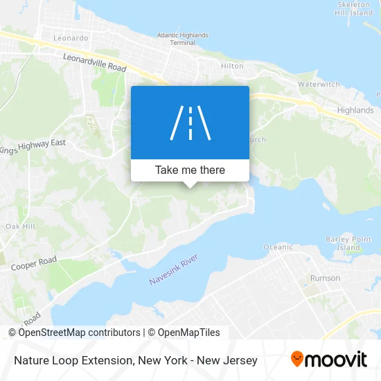 Nature Loop Extension map