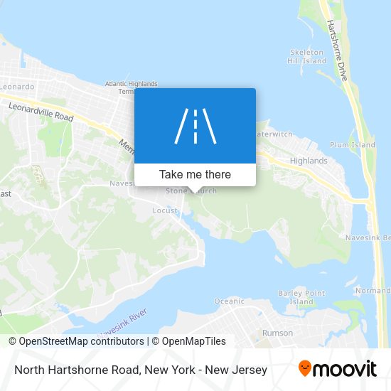 Mapa de North Hartshorne Road