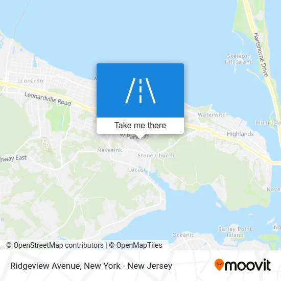 Ridgeview Avenue map