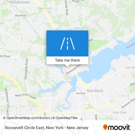 Roosevelt Circle East map
