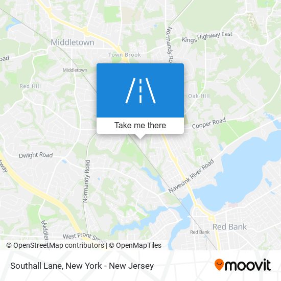 Southall Lane map