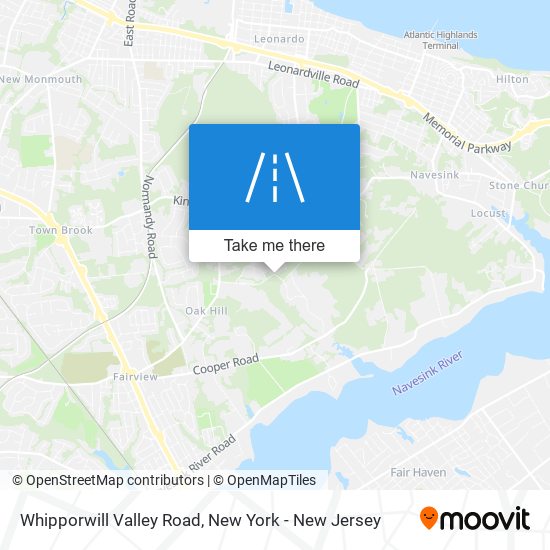 Mapa de Whipporwill Valley Road