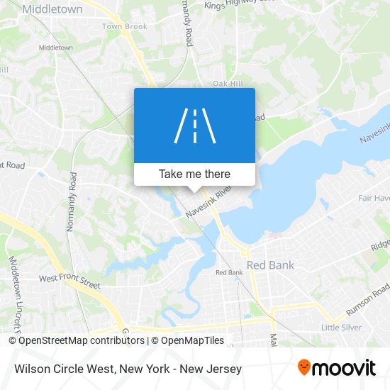 Wilson Circle West map
