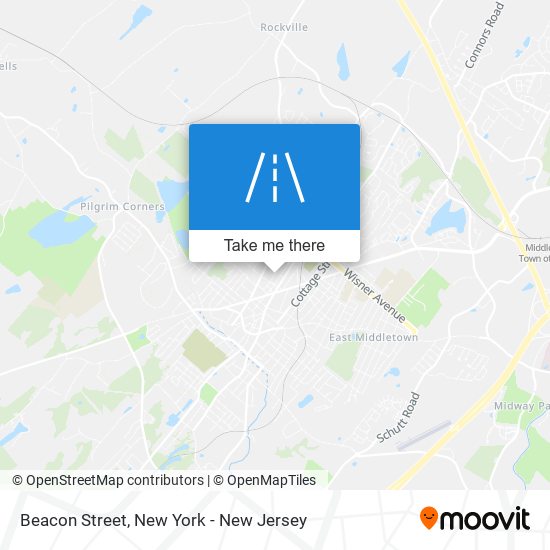 Beacon Street map