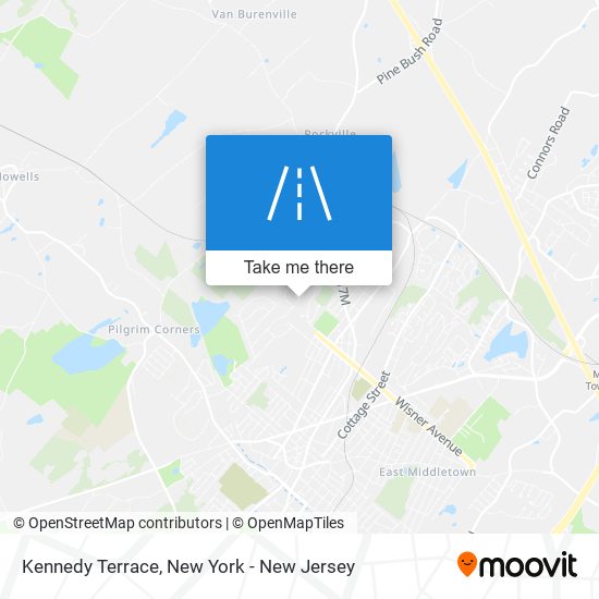 Mapa de Kennedy Terrace