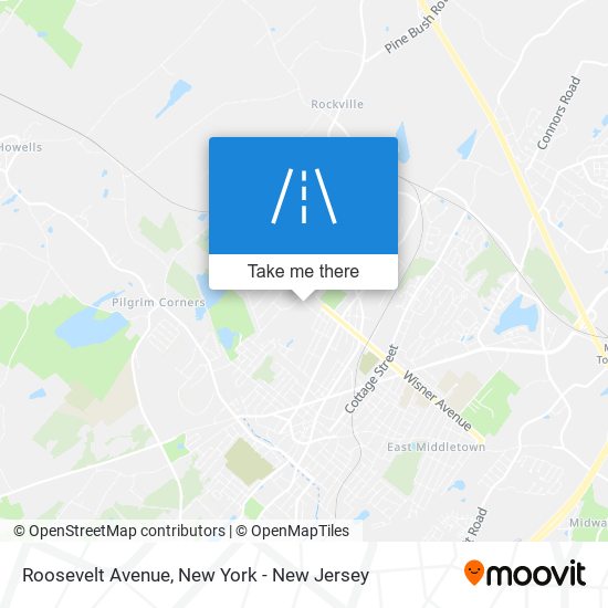 Mapa de Roosevelt Avenue