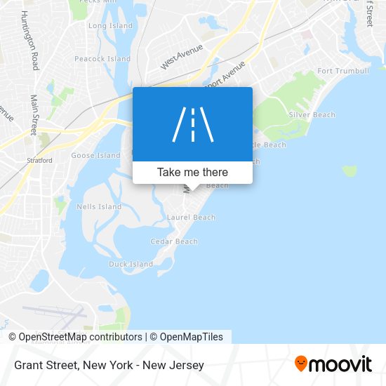 Mapa de Grant Street