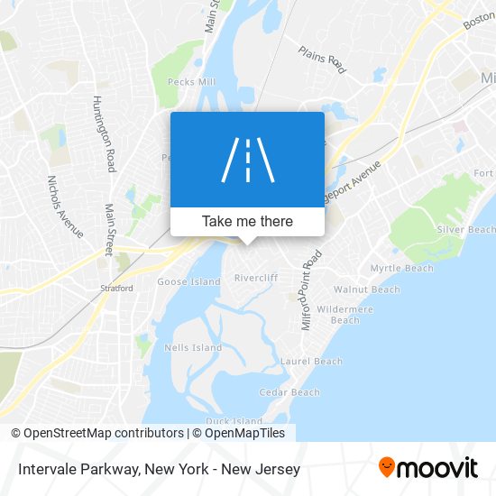 Intervale Parkway map