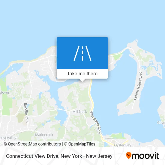 Connecticut View Drive map