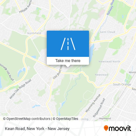 Kean Road map