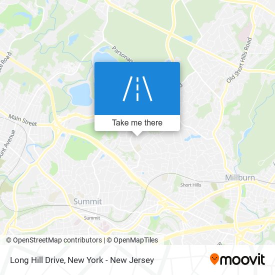 Mapa de Long Hill Drive