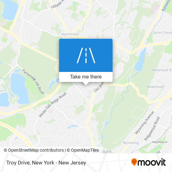 Troy Drive map