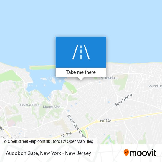 Mapa de Audobon Gate