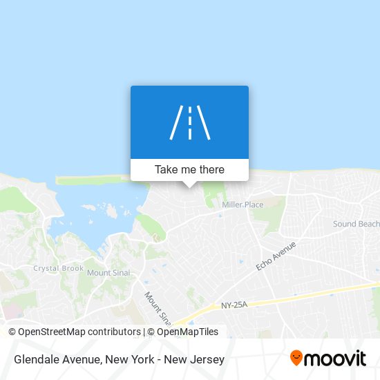 Mapa de Glendale Avenue