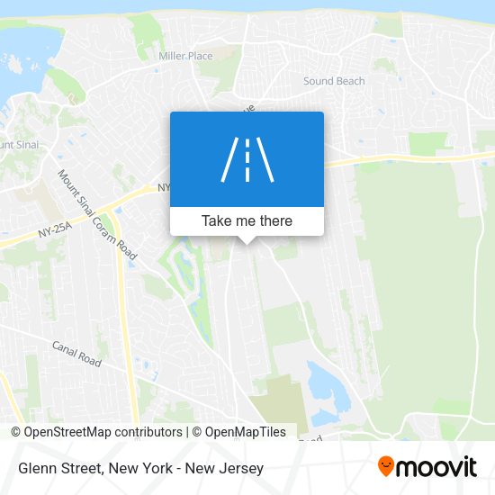 Mapa de Glenn Street