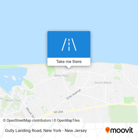 Gully Landing Road map