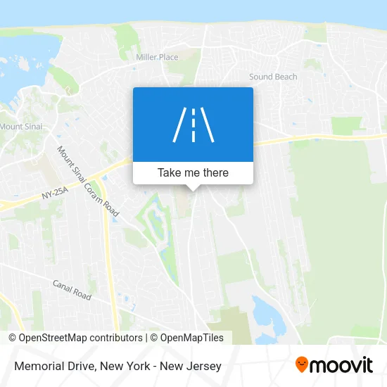 Mapa de Memorial Drive