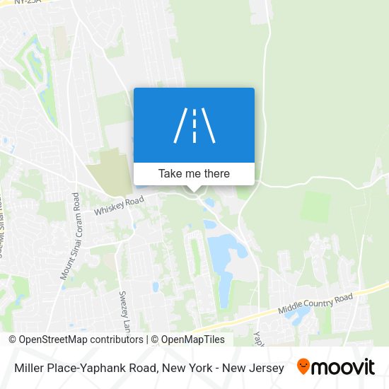 Mapa de Miller Place-Yaphank Road