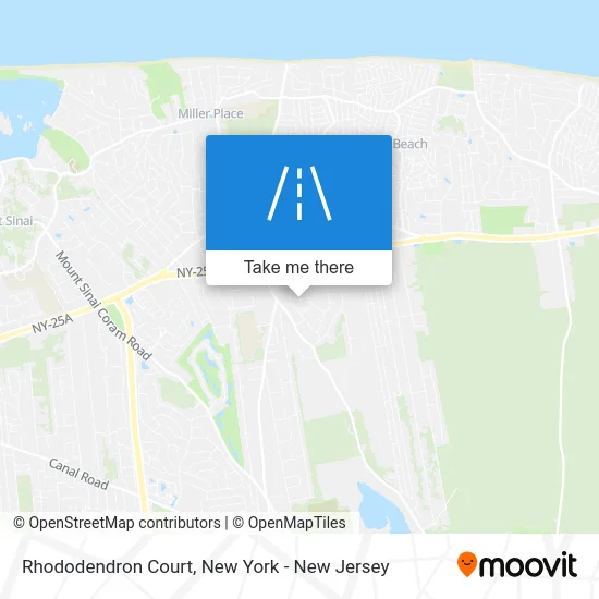 Rhododendron Court map