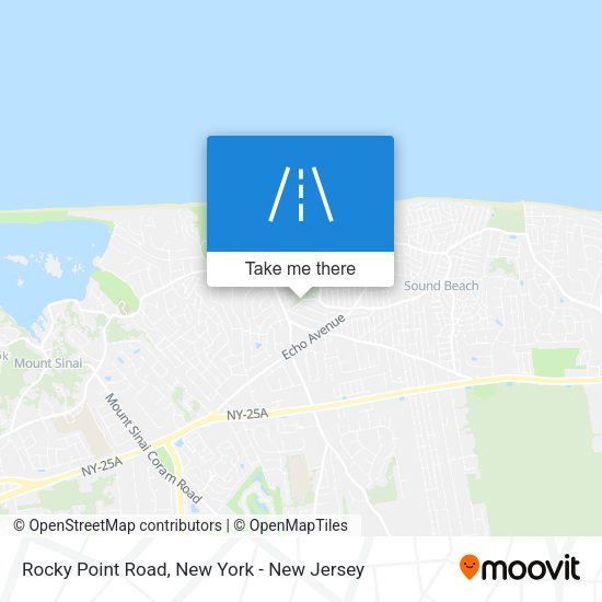 Mapa de Rocky Point Road