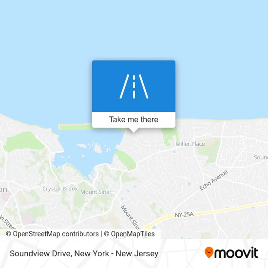 Soundview Drive map