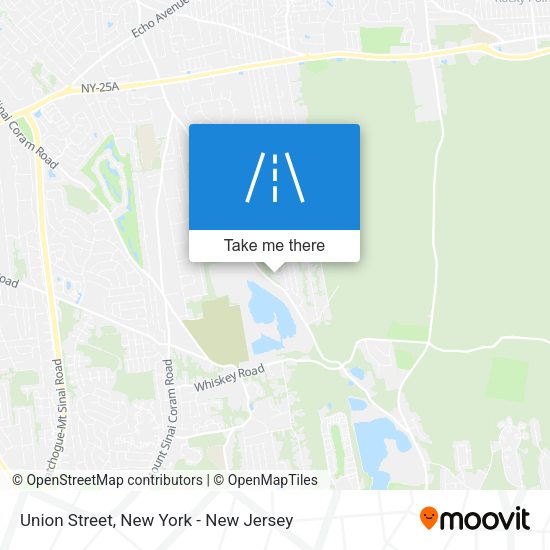 Mapa de Union Street