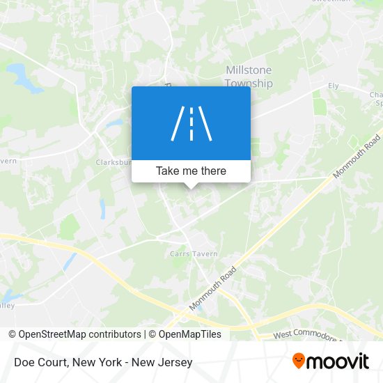 Mapa de Doe Court