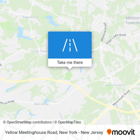 Mapa de Yellow Meetinghouse Road