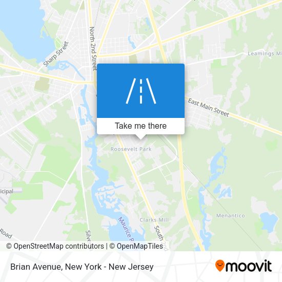 Mapa de Brian Avenue