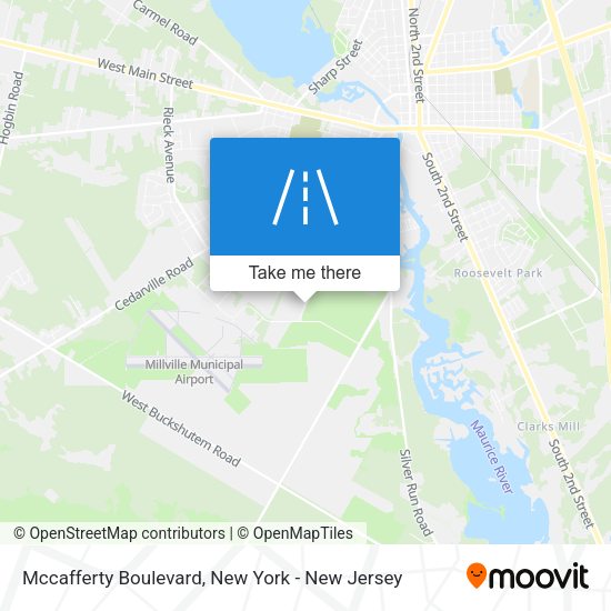 Mapa de Mccafferty Boulevard