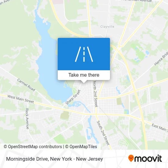 Morningside Drive map