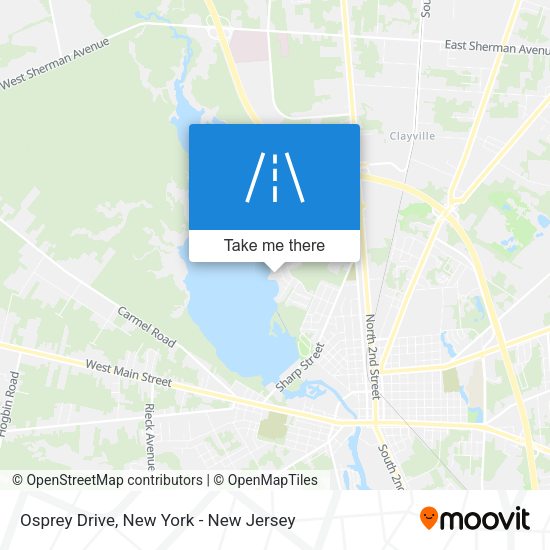 Osprey Drive map