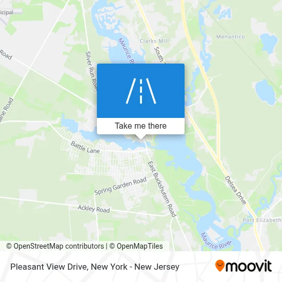 Pleasant View Drive map