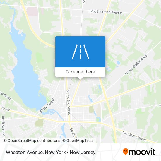 Mapa de Wheaton Avenue