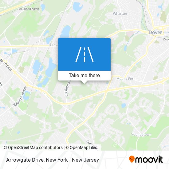 Mapa de Arrowgate Drive