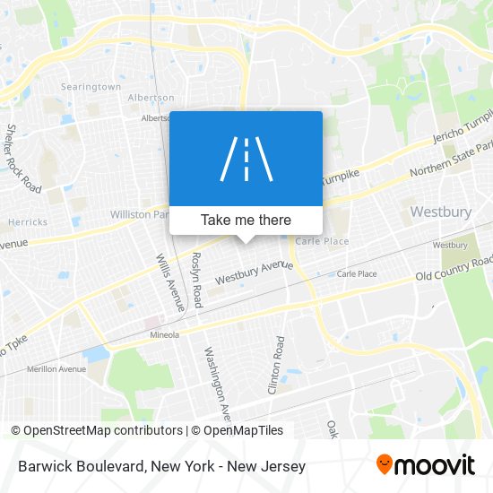 Mapa de Barwick Boulevard