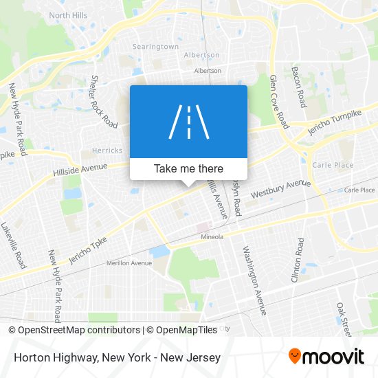 Horton Highway map