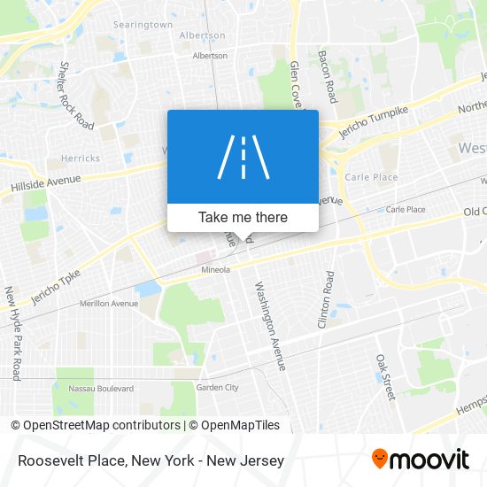 Roosevelt Place map