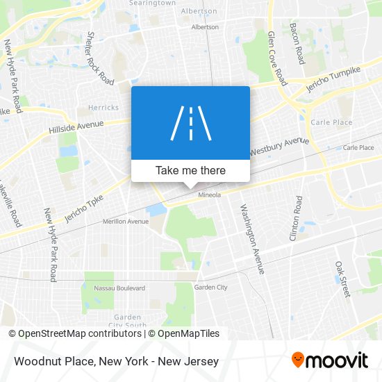 Woodnut Place map