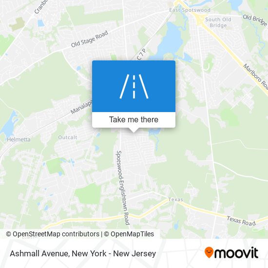 Ashmall Avenue map