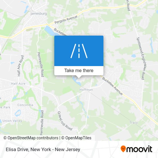 Mapa de Elisa Drive