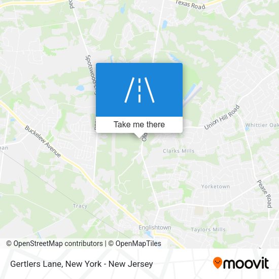 Mapa de Gertlers Lane