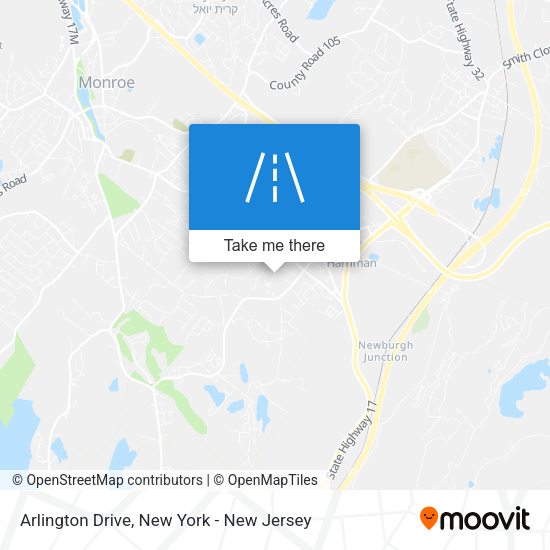 Mapa de Arlington Drive