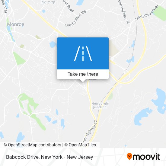Mapa de Babcock Drive