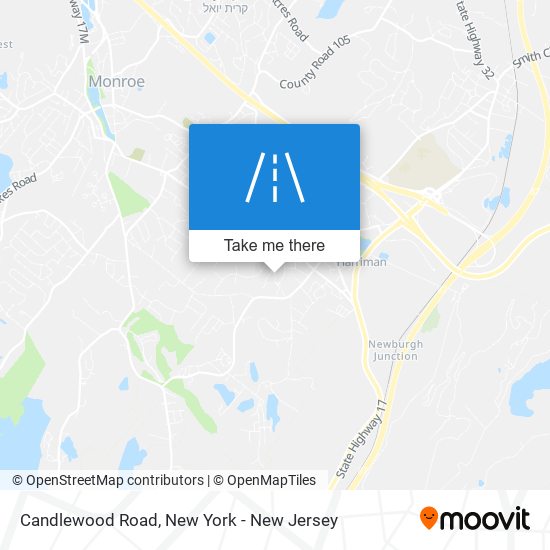 Mapa de Candlewood Road