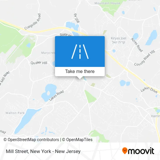 Mapa de Mill Street