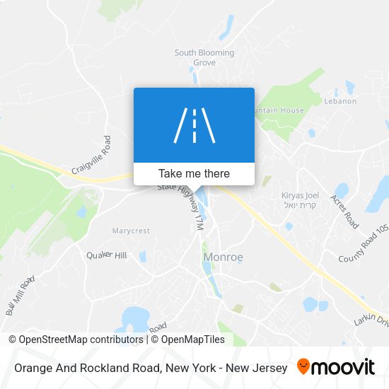Mapa de Orange And Rockland Road