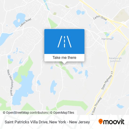 Mapa de Saint Patricks Villa Drive